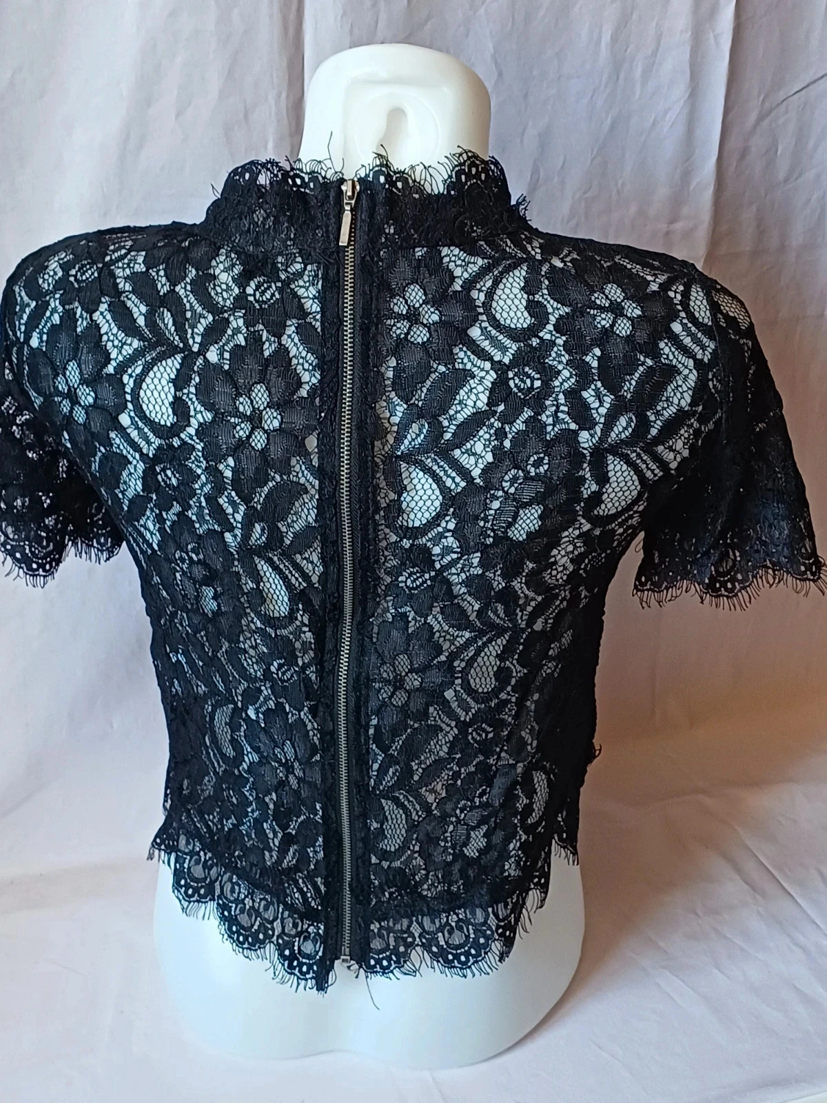 Top de renda Zara tamanho S – photo 8